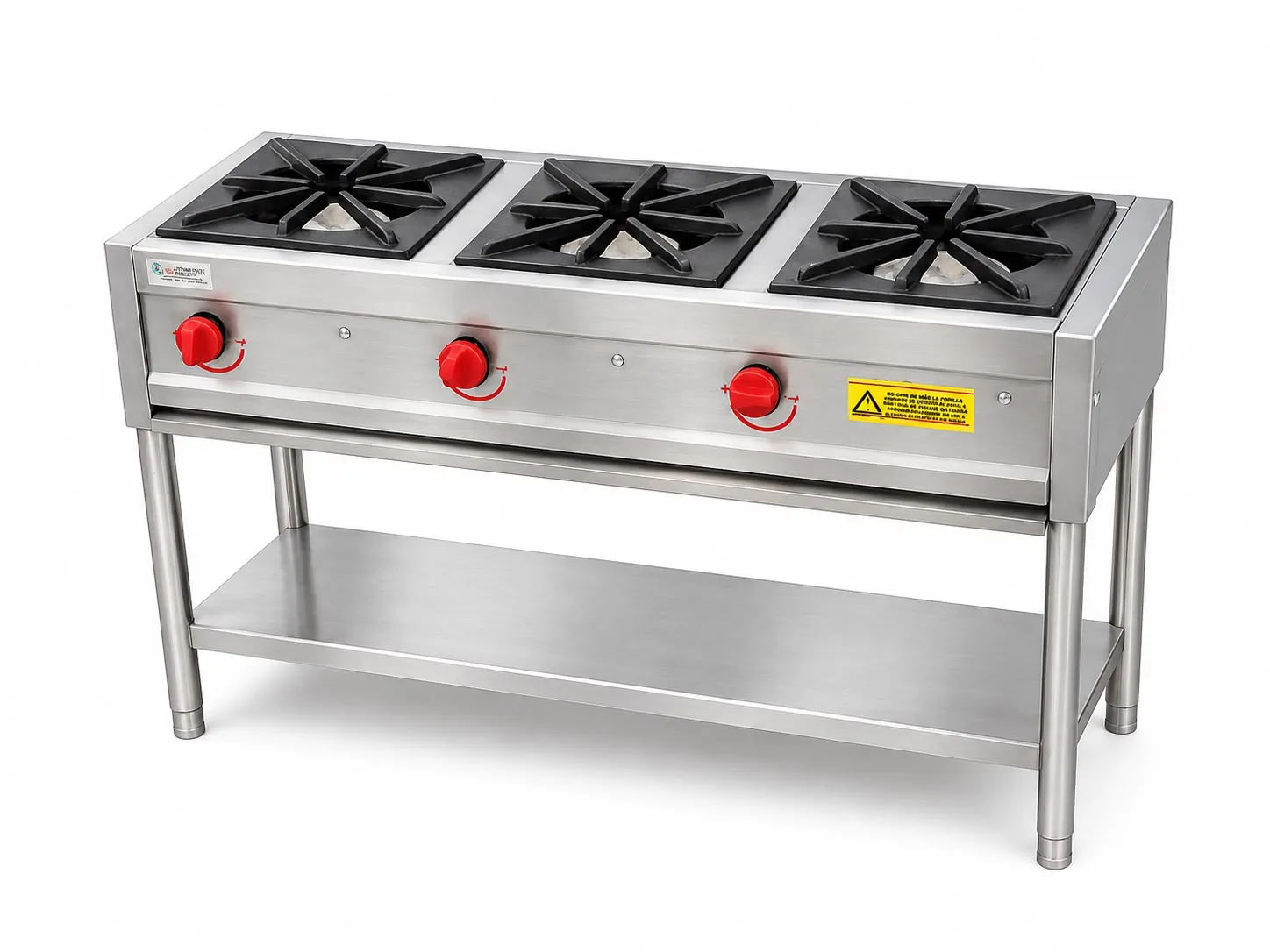 Parrilla de Fierro vaciado 3 Quemadores